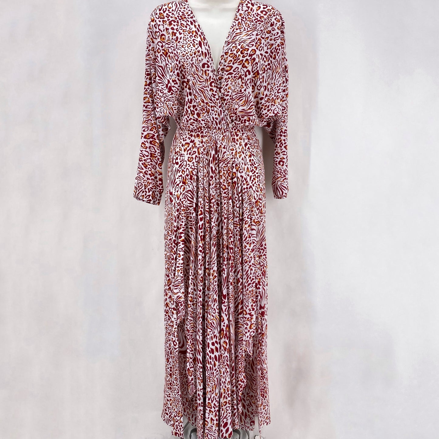 Size S POUPETTE Animal Print Dress