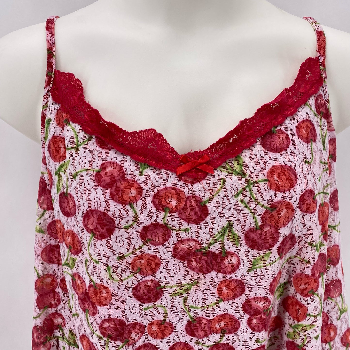 Size 3X RANSOM Lace CHERRIES Camisole