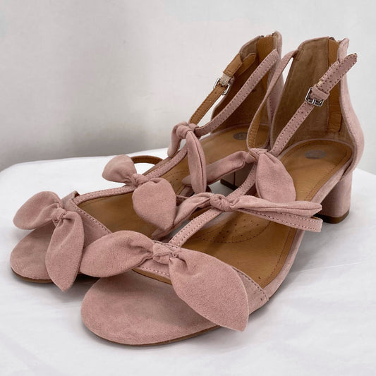 Pink W Shoe Size 8 DRESSBARN Sandals