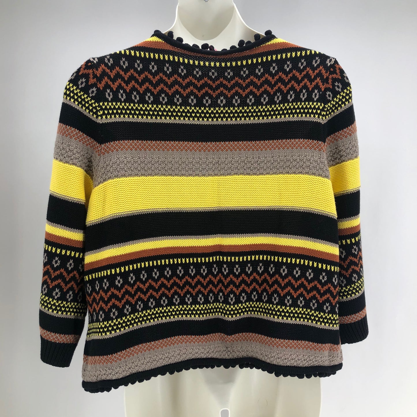 Size XXL NO TAG Stripe Cardigan