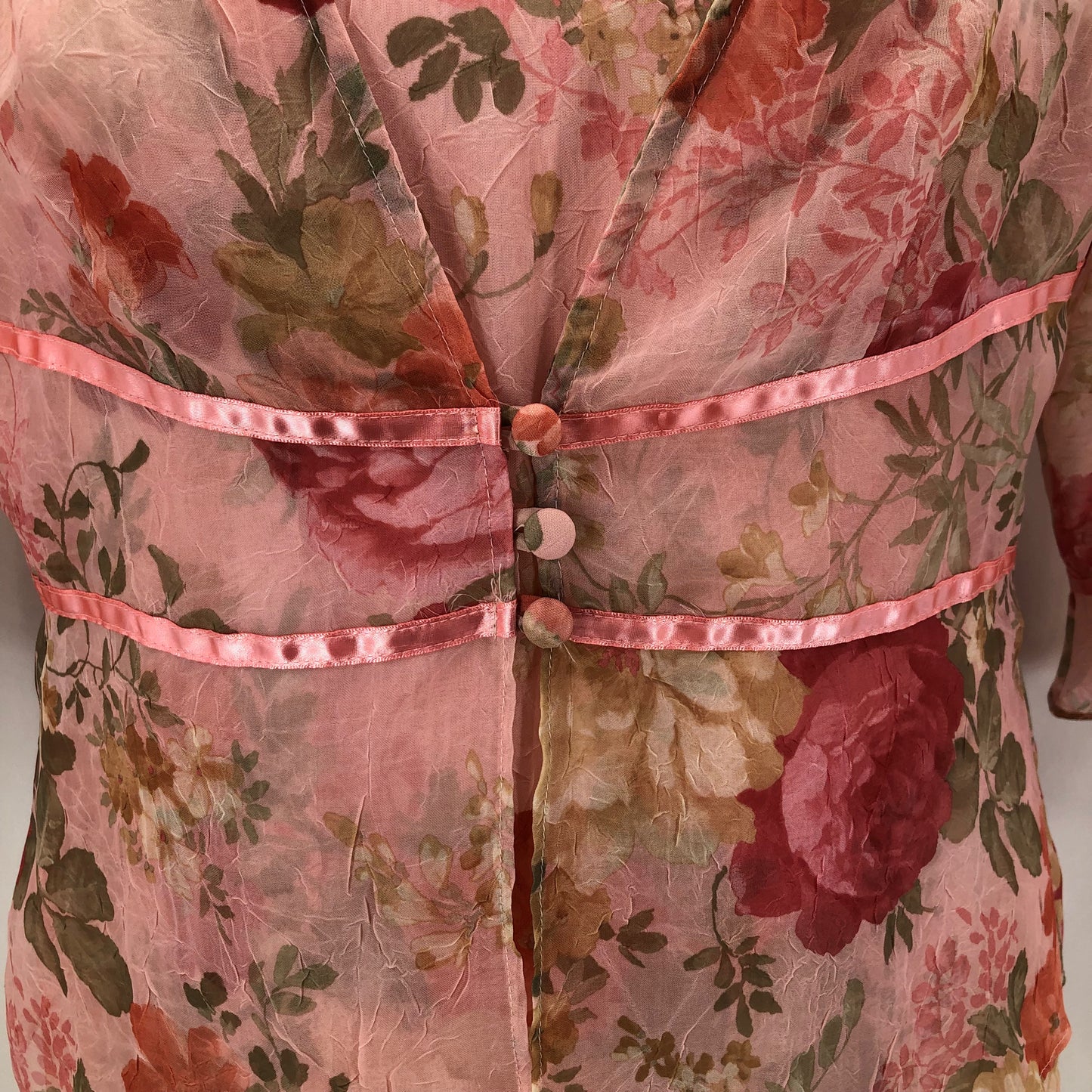 Size M NO TAG Floral 2PC Dress