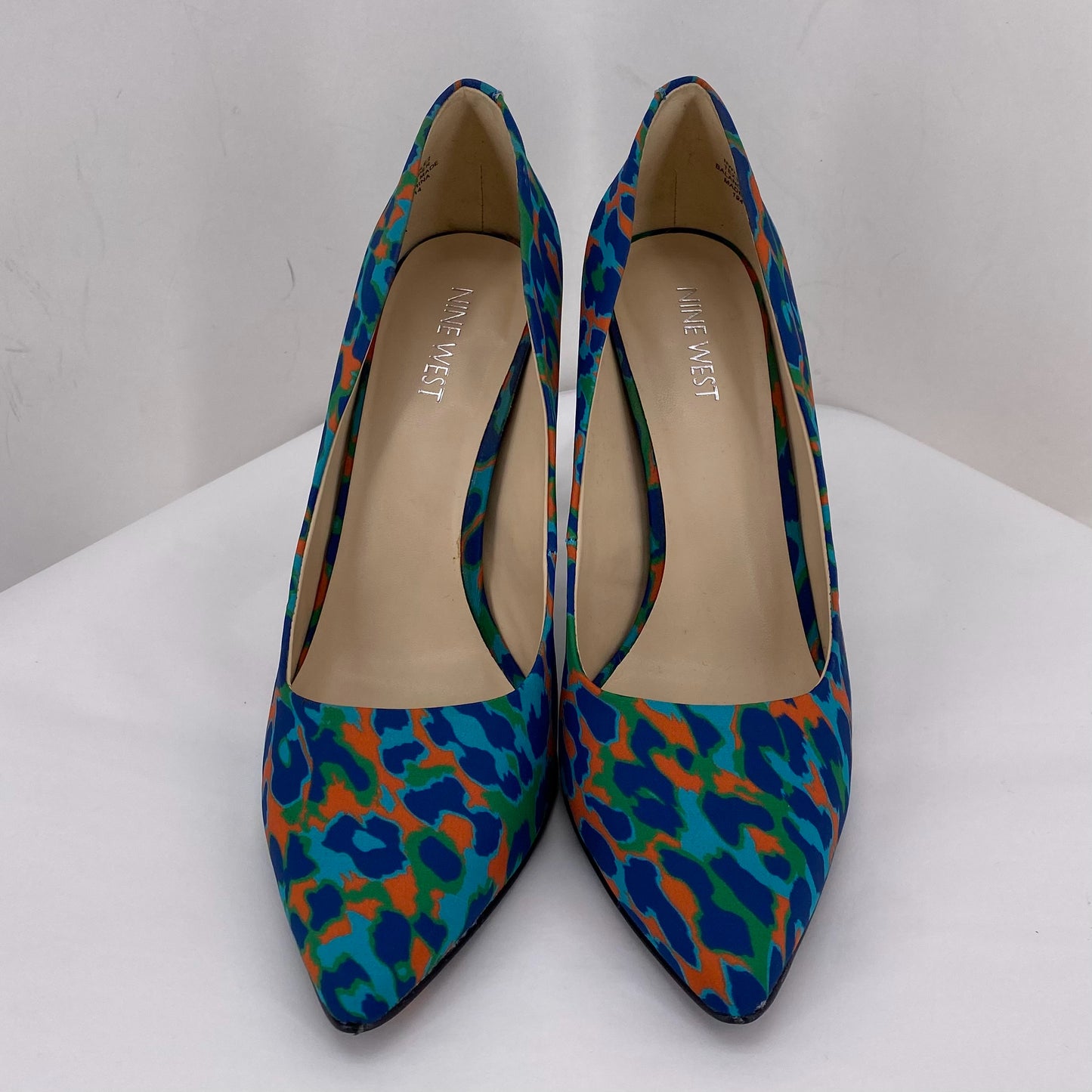 Turqouise W Shoe Size 8.5 NINE WEST Heels