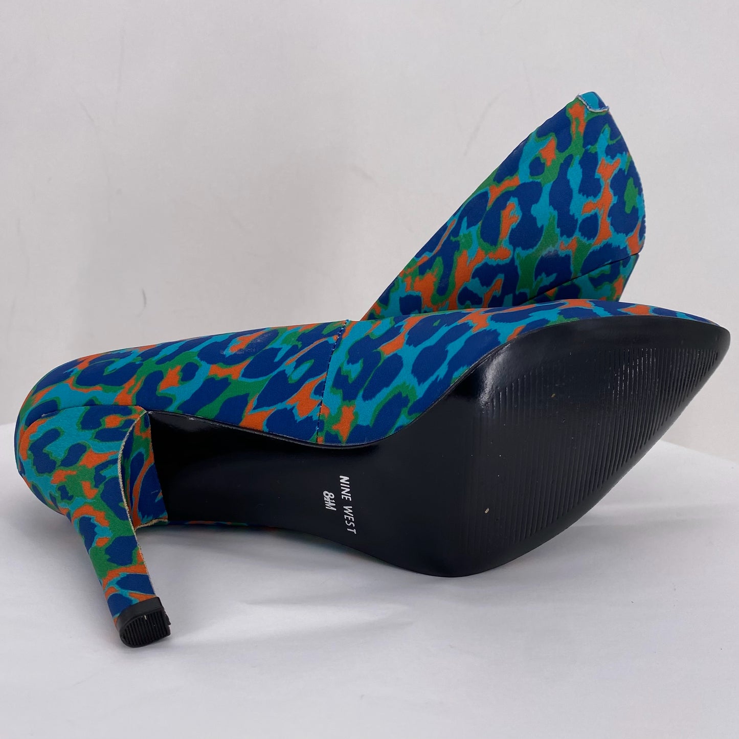 Turqouise W Shoe Size 8.5 NINE WEST Heels