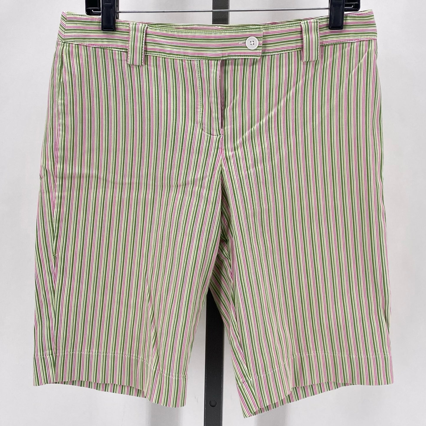 Size 8 ANN TAYLOR LOFT Stripe Shorts