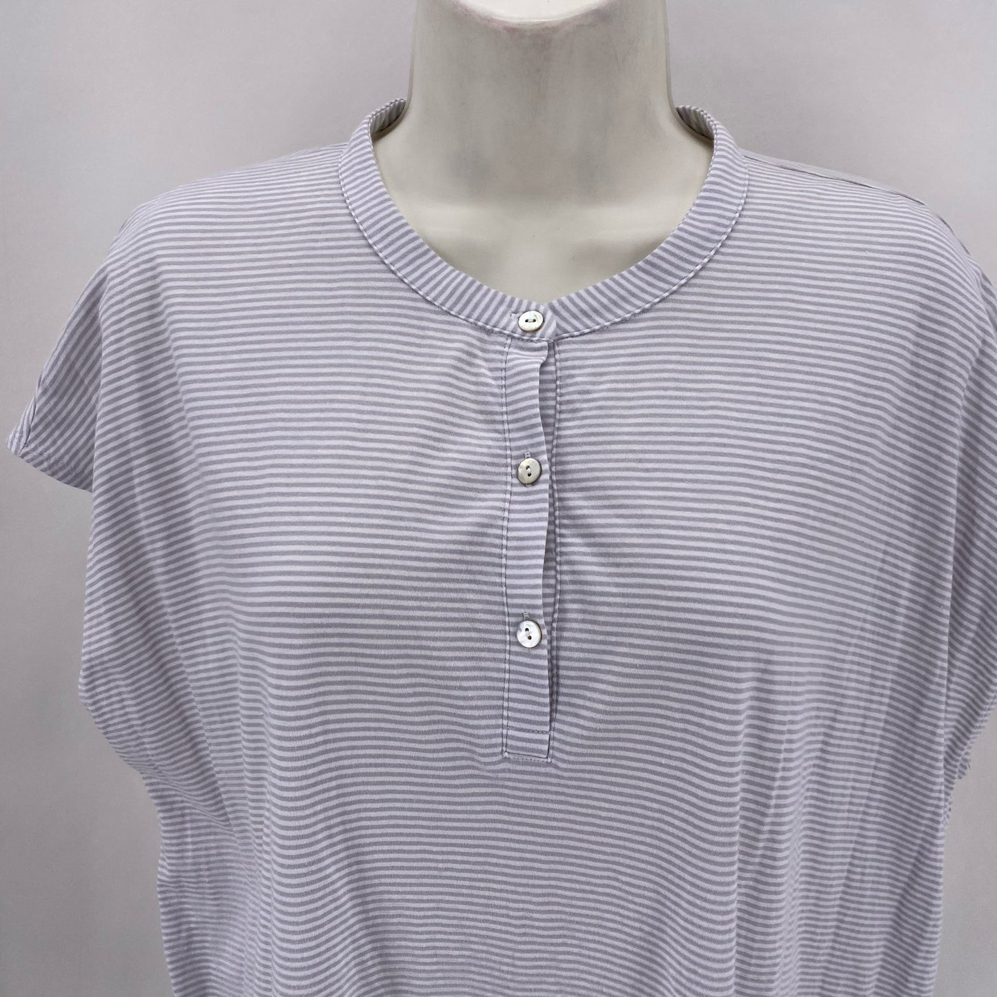Size L EILEEN FISHER Stripe Shirt