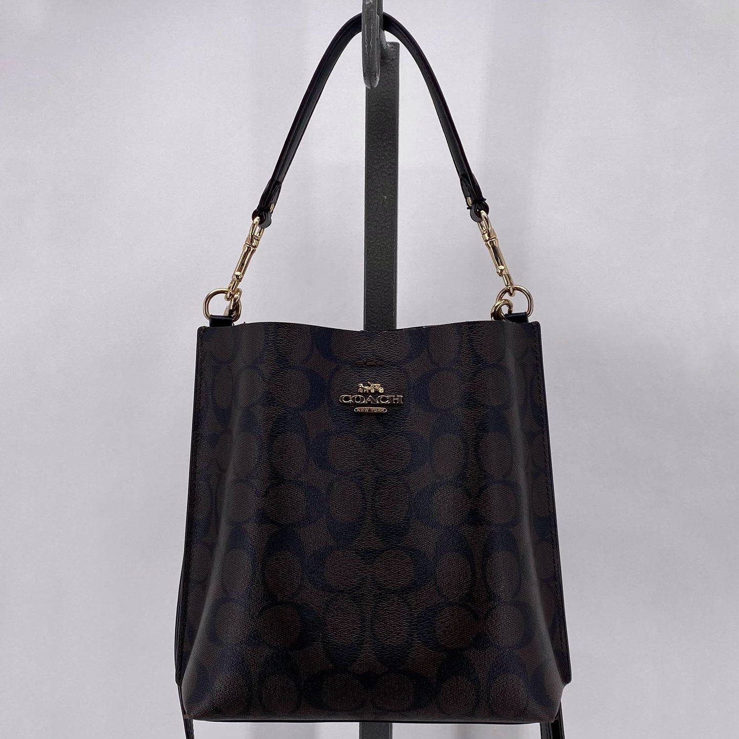 BLACK/BROWN COACH Cross-body