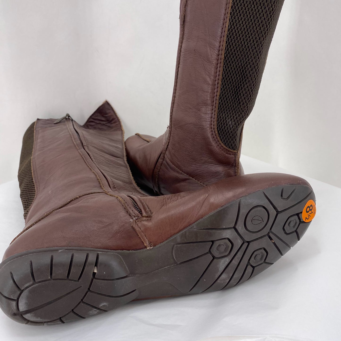 BROWN W Shoe Size 39 Boots