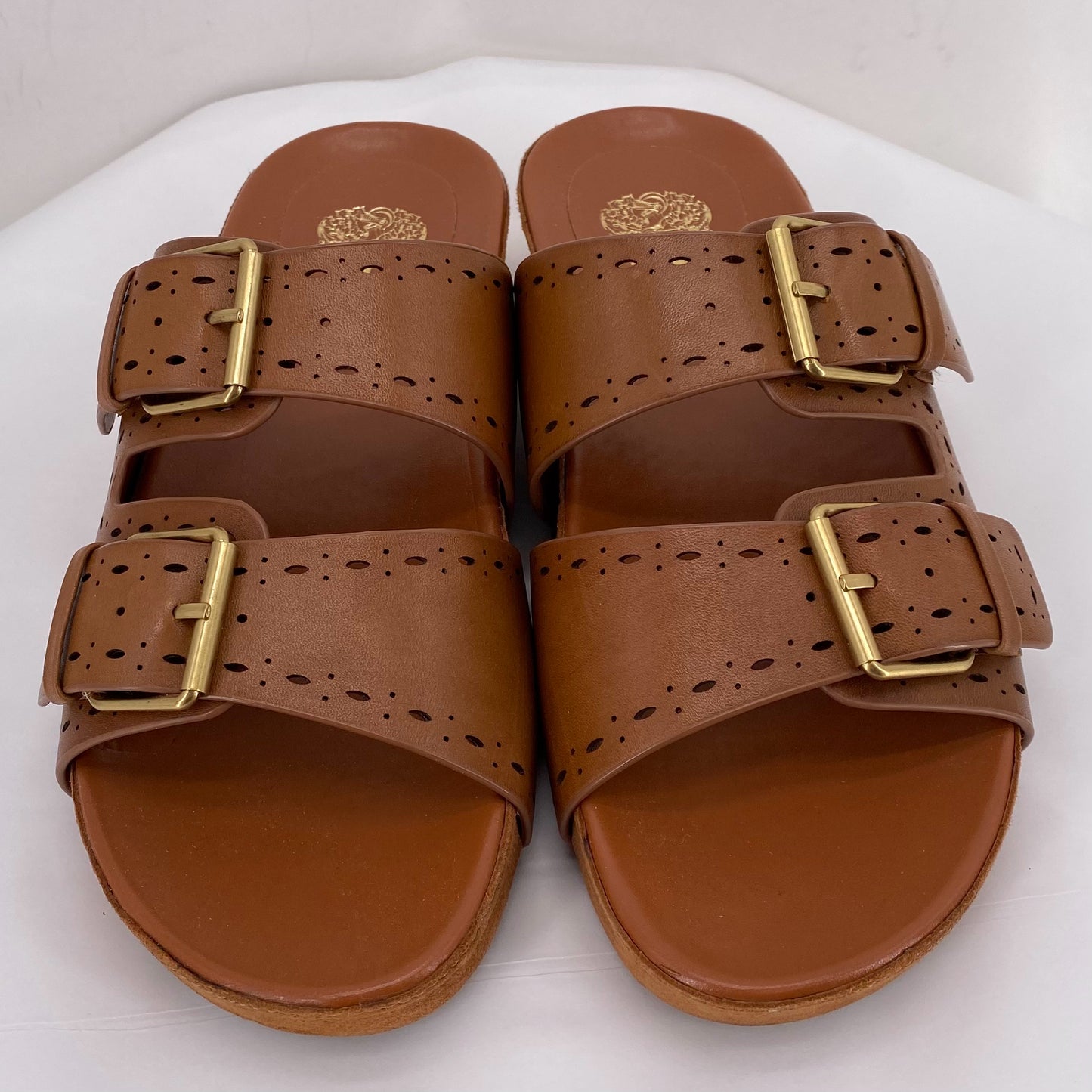 BROWN W Shoe Size 7.5 VINCE CAMUTO Sandals