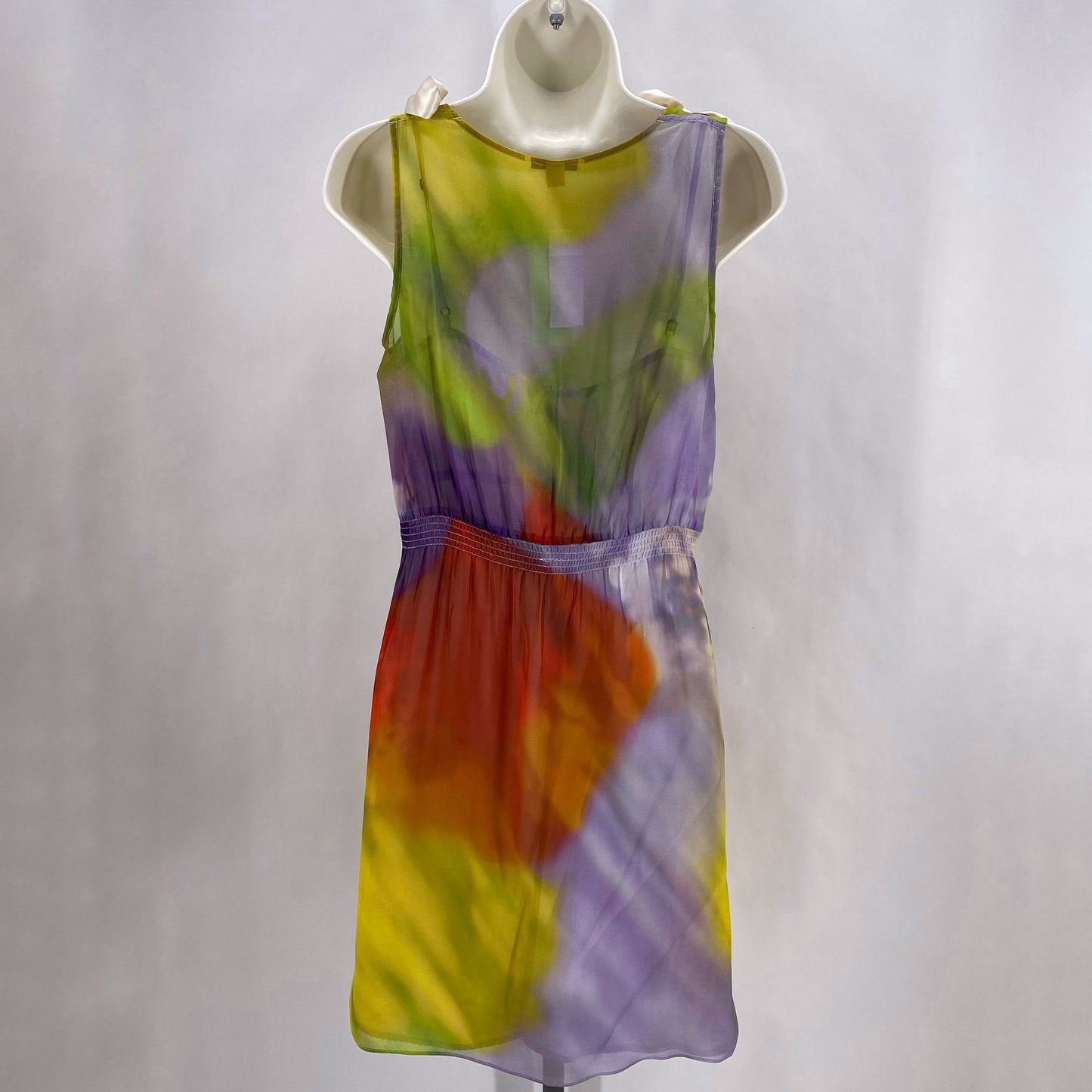 Size 4 LEIFSDOTTIR Silk Watercolor Dress