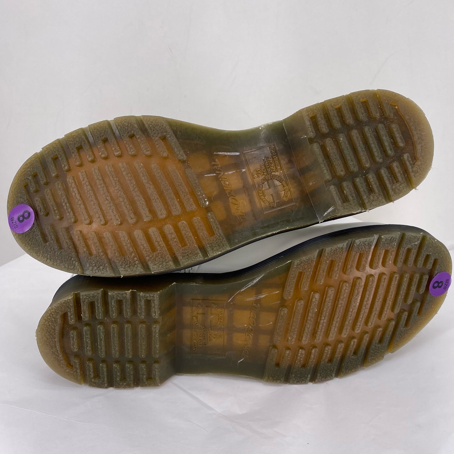 White W Shoe Size 8 DR. MARTENS Boots