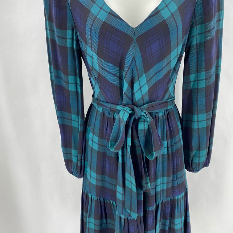 Size 4 J CREW Plaid Dress