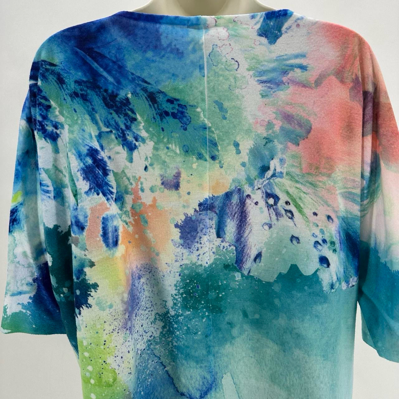 Size 2 CHICO'S Watercolor Shirt