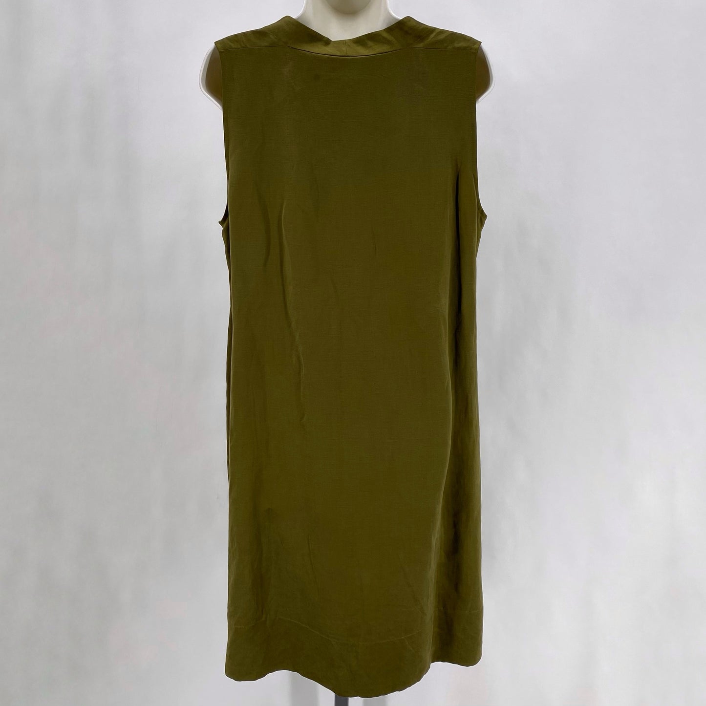 EILEEN FISHER Size L LINEN/SILK Dress