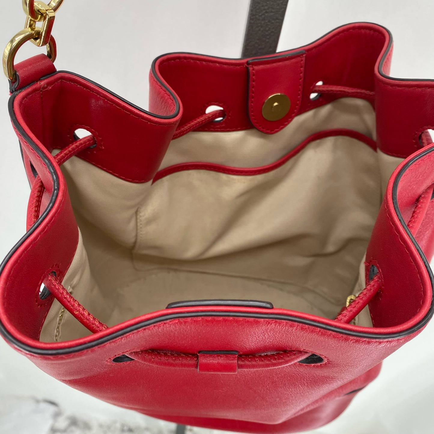 Red RALPH LAUREN Shoulder Bag