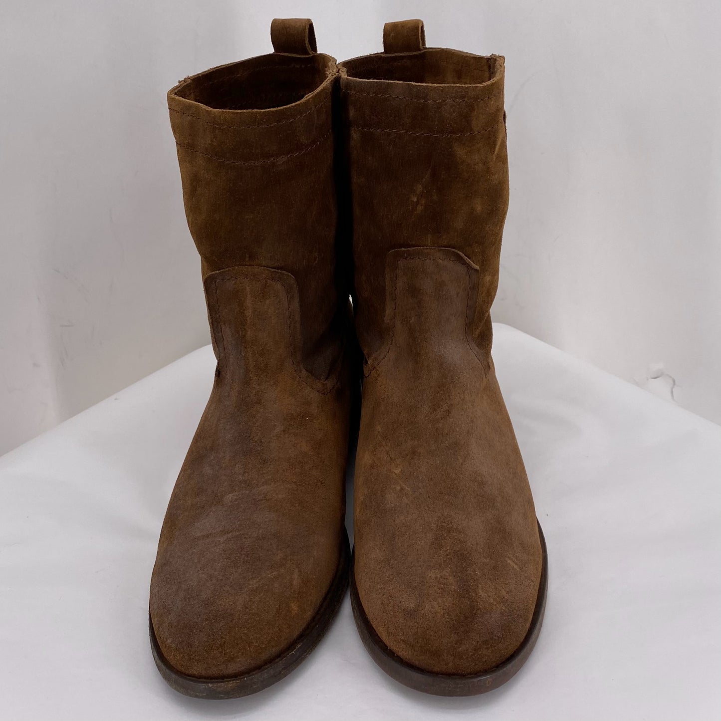 DARK BROWN W Shoe Size 8 FRYE Boots