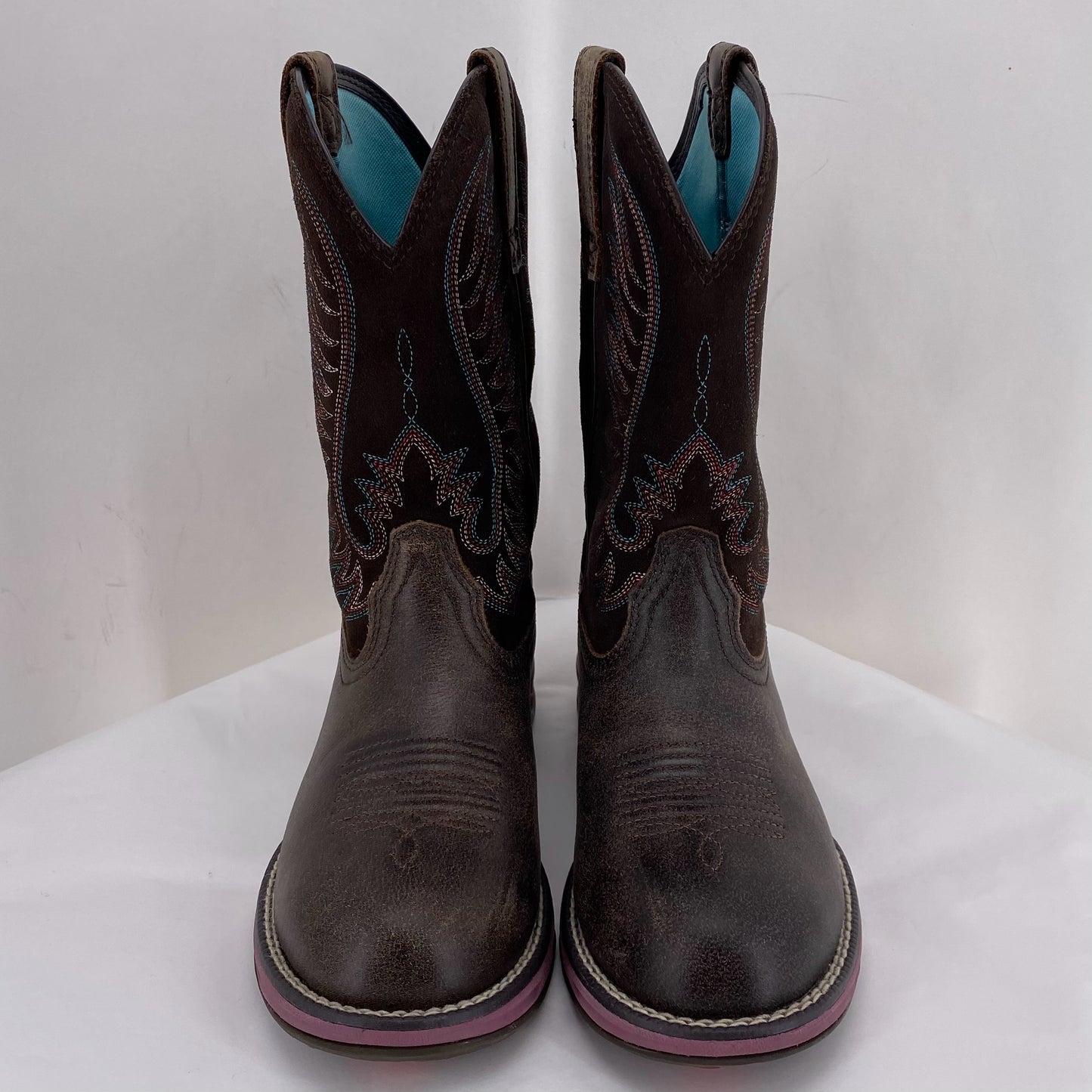 DARK BROWN W Shoe Size 6.5 ARIAT Boots