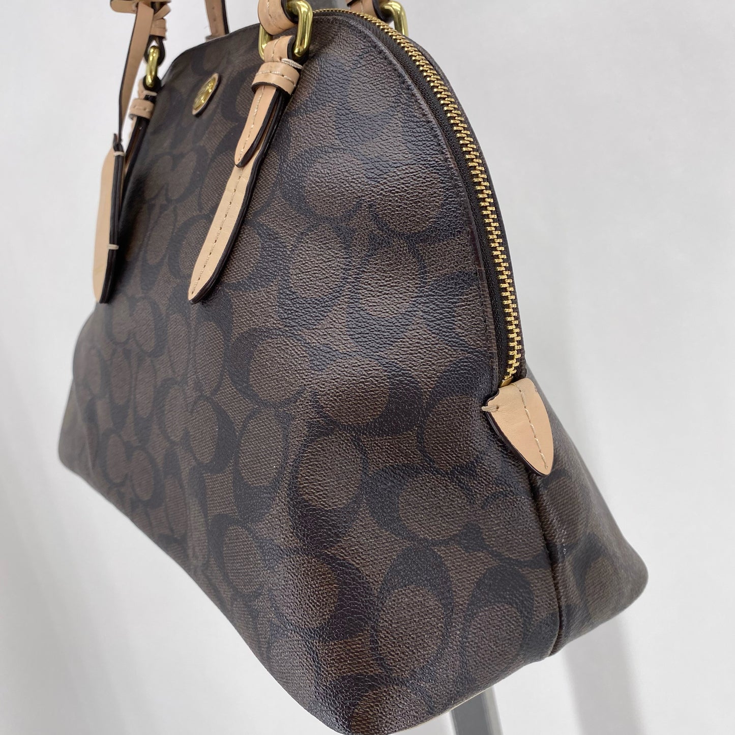 DARK BROWN COACH Satchel