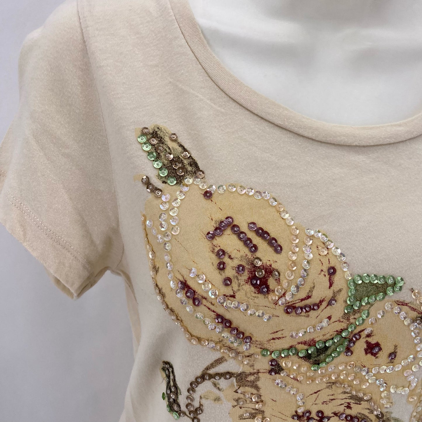 Size M J CREW Floral Shirt