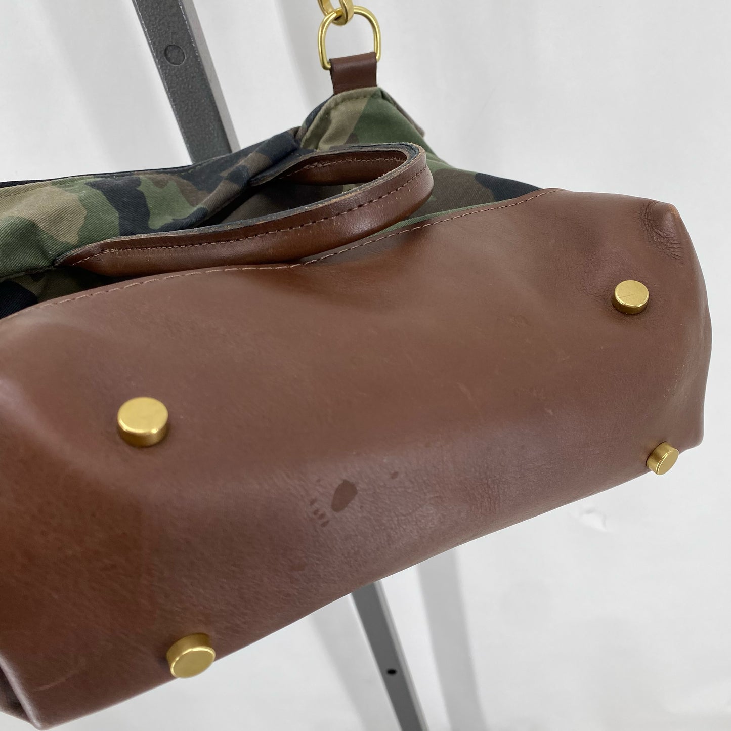 BLACK/GREEN Satchel