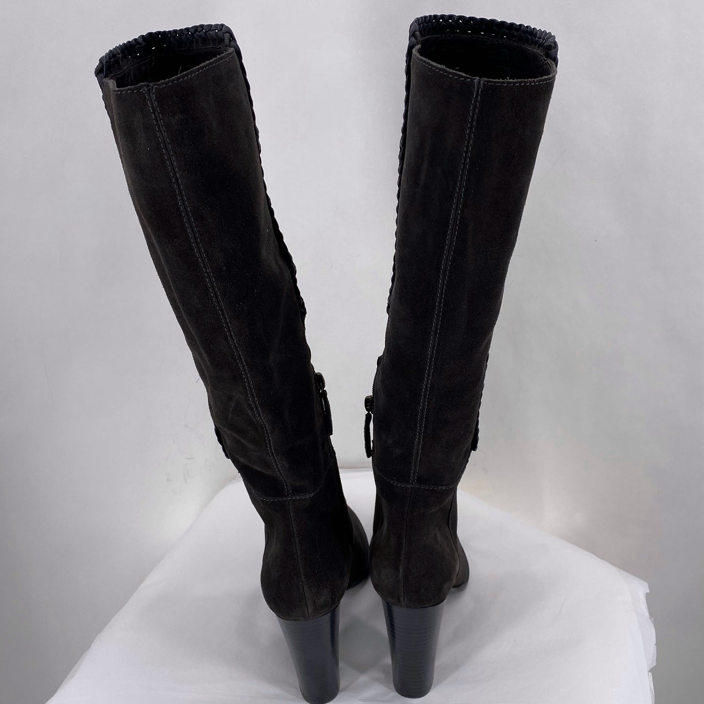 DARK GRAY W Shoe Size 8.5 FRYE Boots