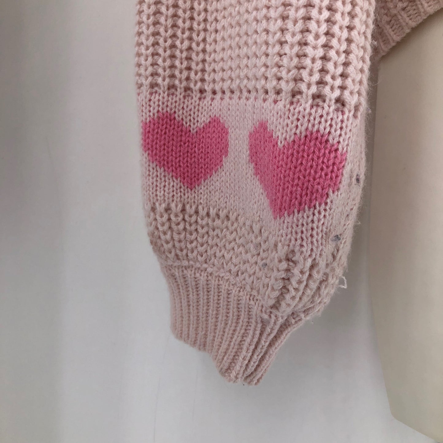 Size L JESSICA SIMPSON HEARTS Sweater