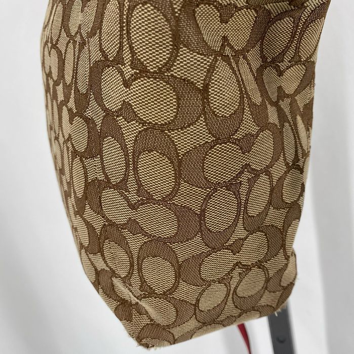 BROWN/TAN COACH Tote