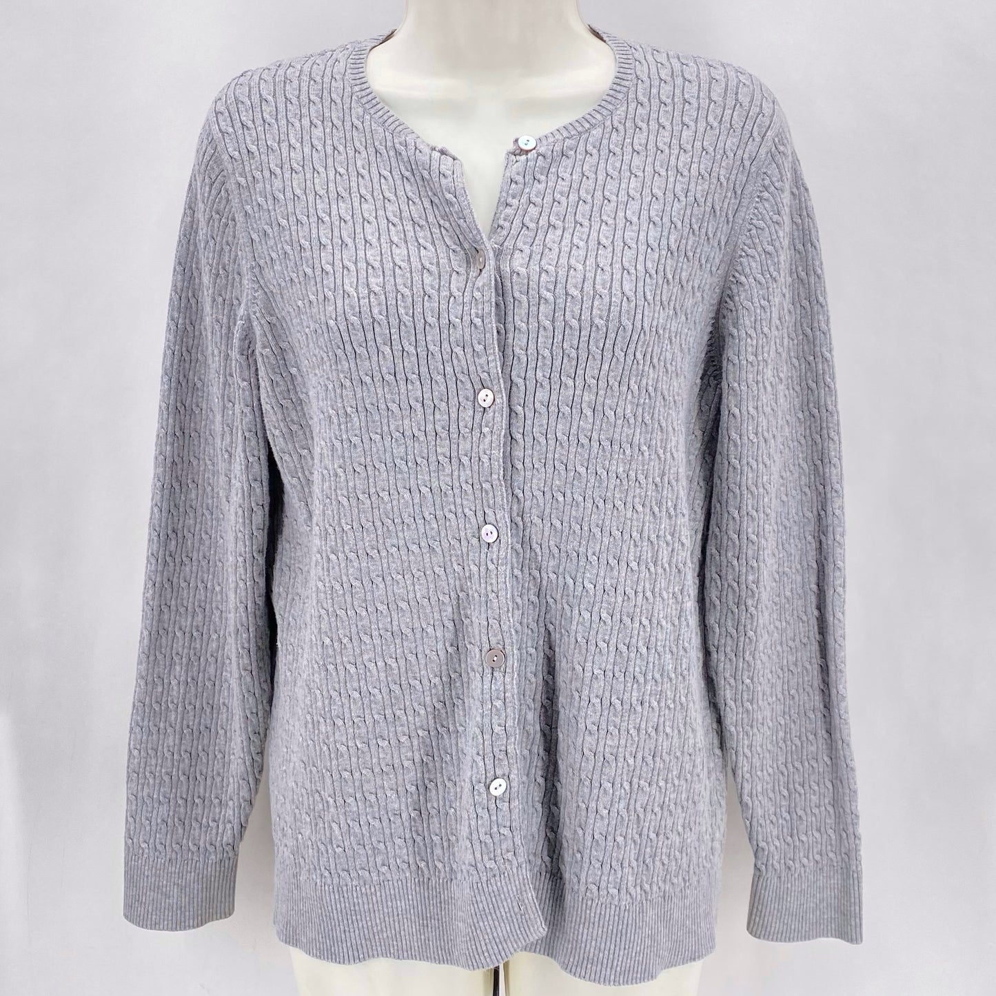 Size L LANDS' END Cardigan