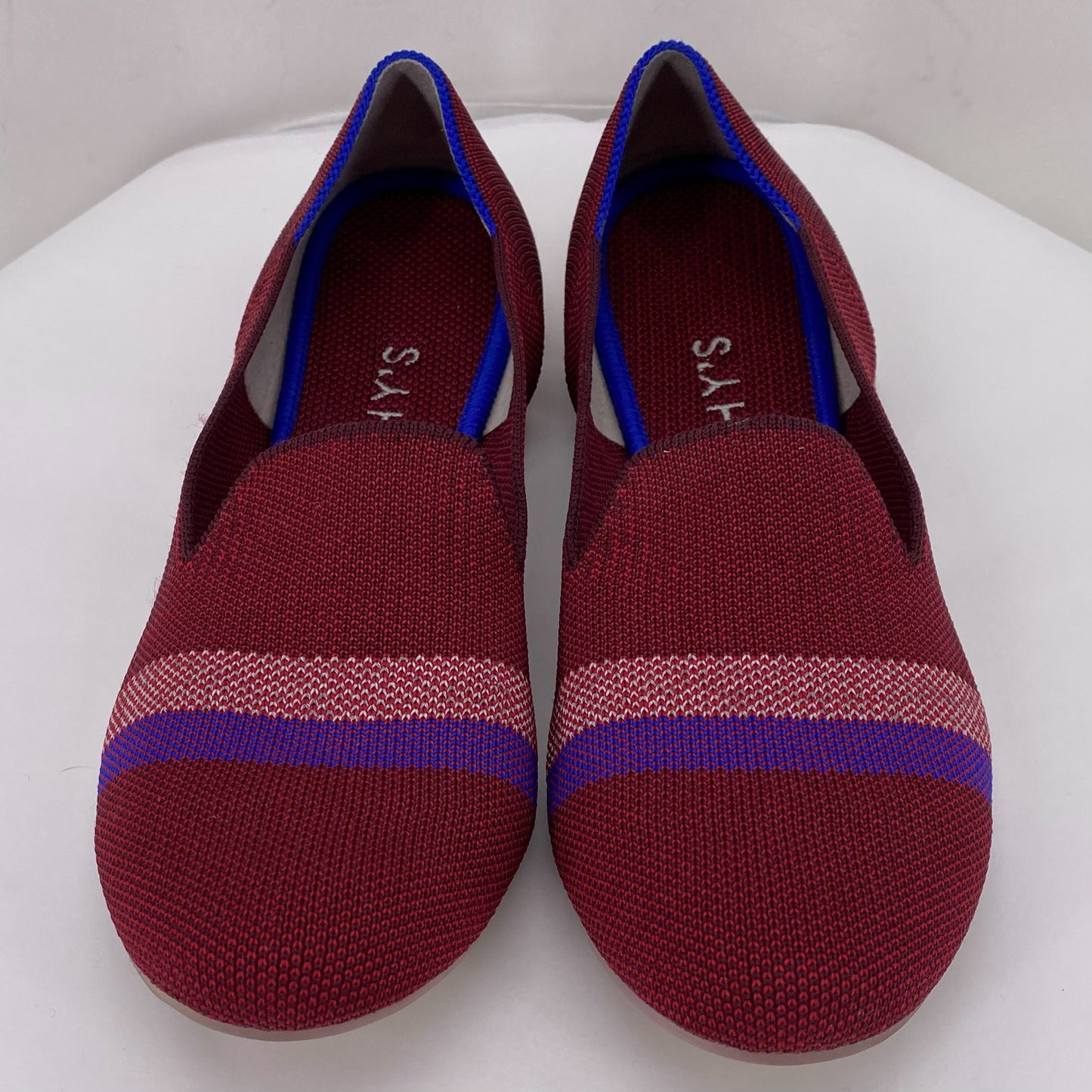 Red W Shoe Size 9 ROTHY'S Flats