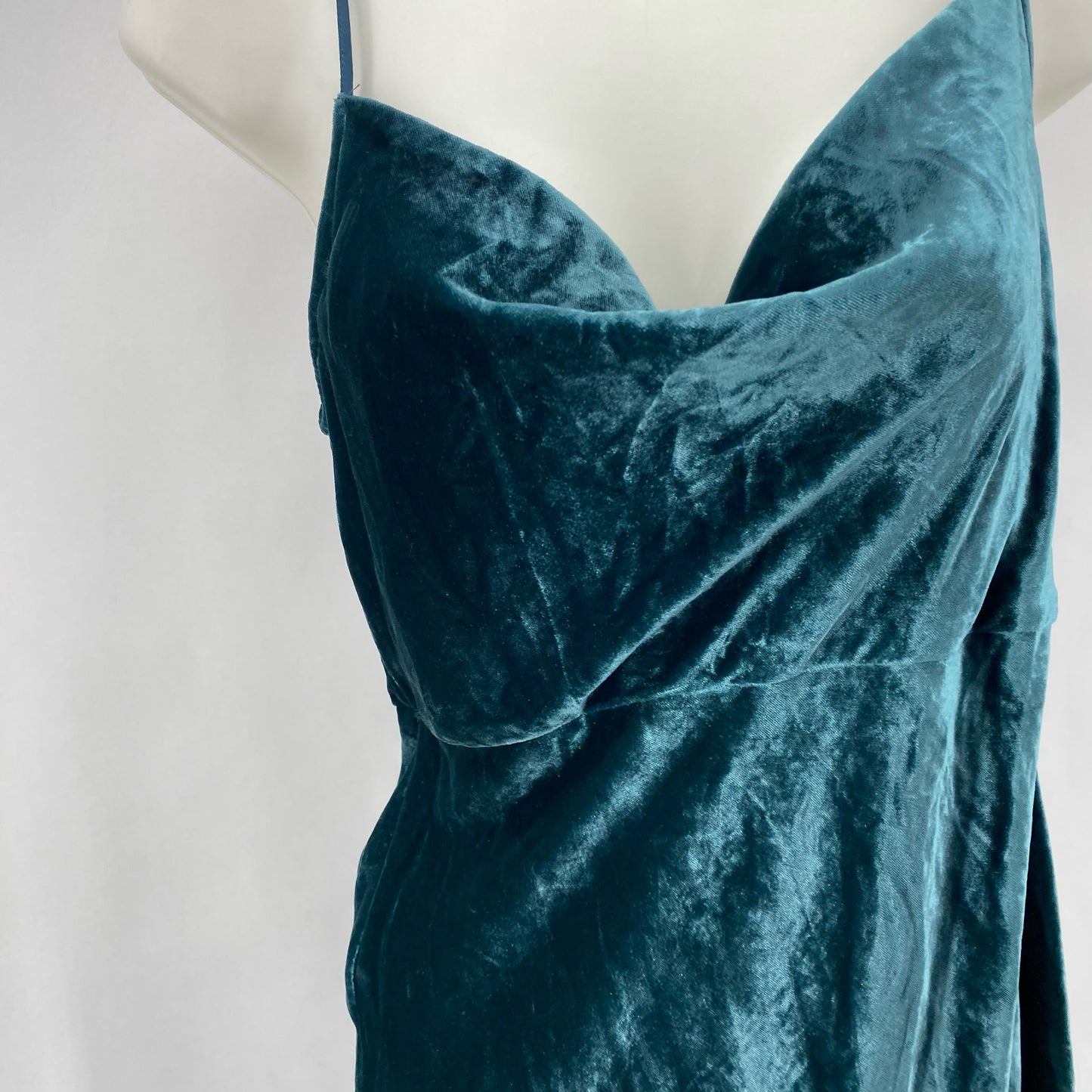 Size S ANTHROPOLOGIE crushed velour Dress