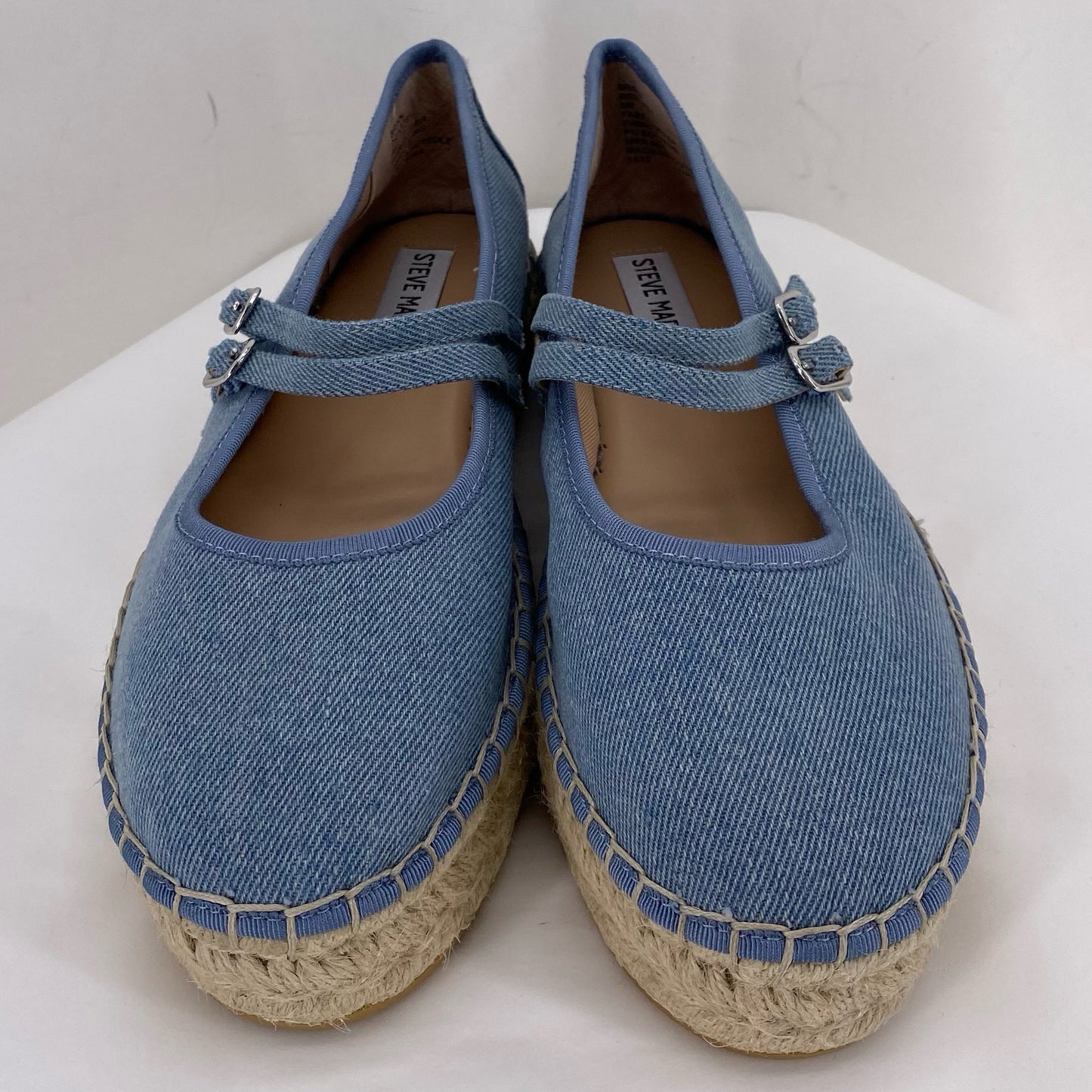 Blue W Shoe Size 8 STEVE MADDEN Flats