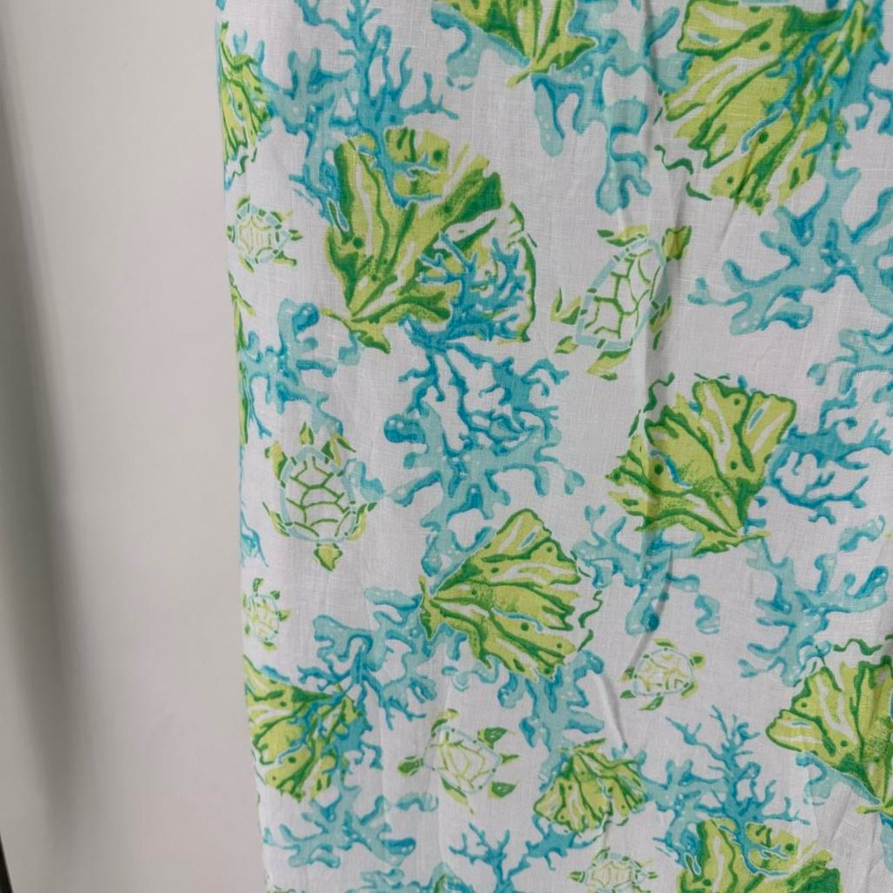 Size L J JILL Linen seashells Dress