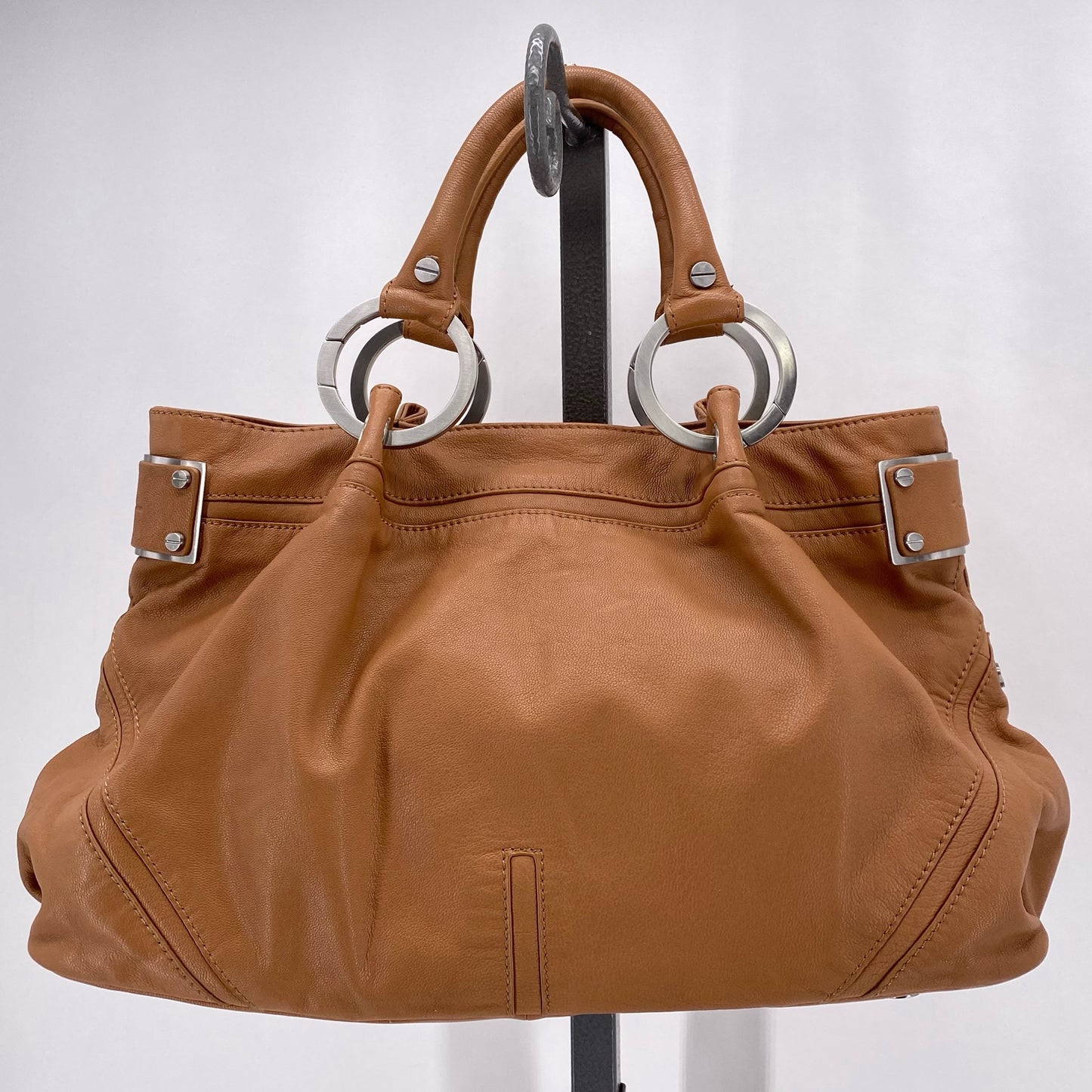 Camel KENNETH COLE Leather Tote