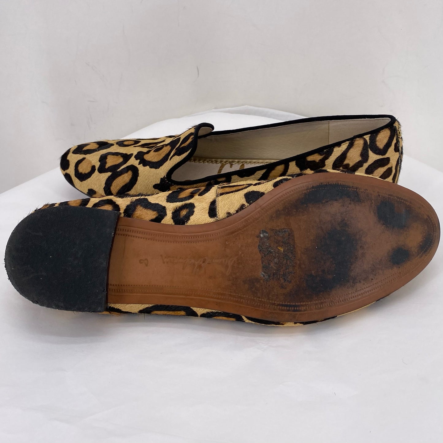 Tan W Shoe Size 8 SAM EDDELMAN Flats