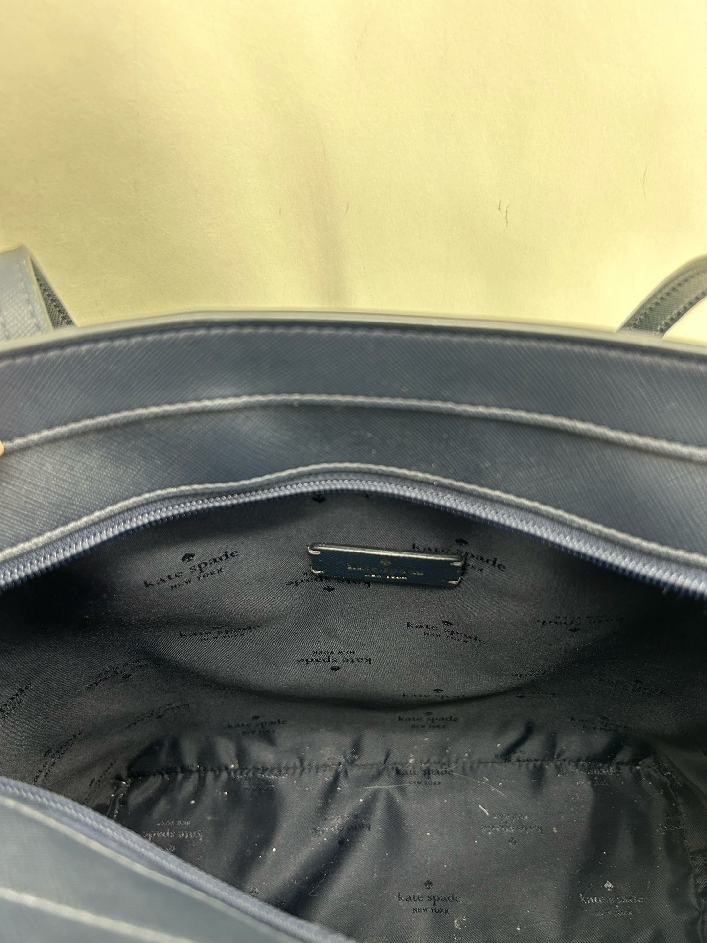 GREEN/NAVY KATE SPADE Tote