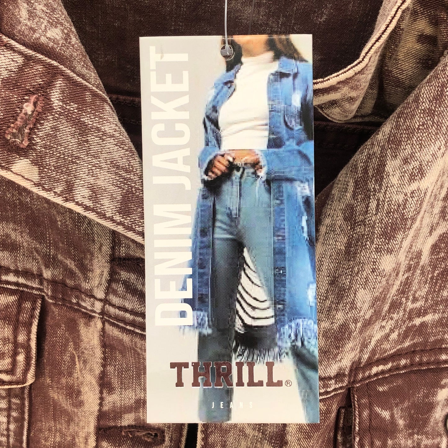 Size M THRILL JEANS Denim Jacket