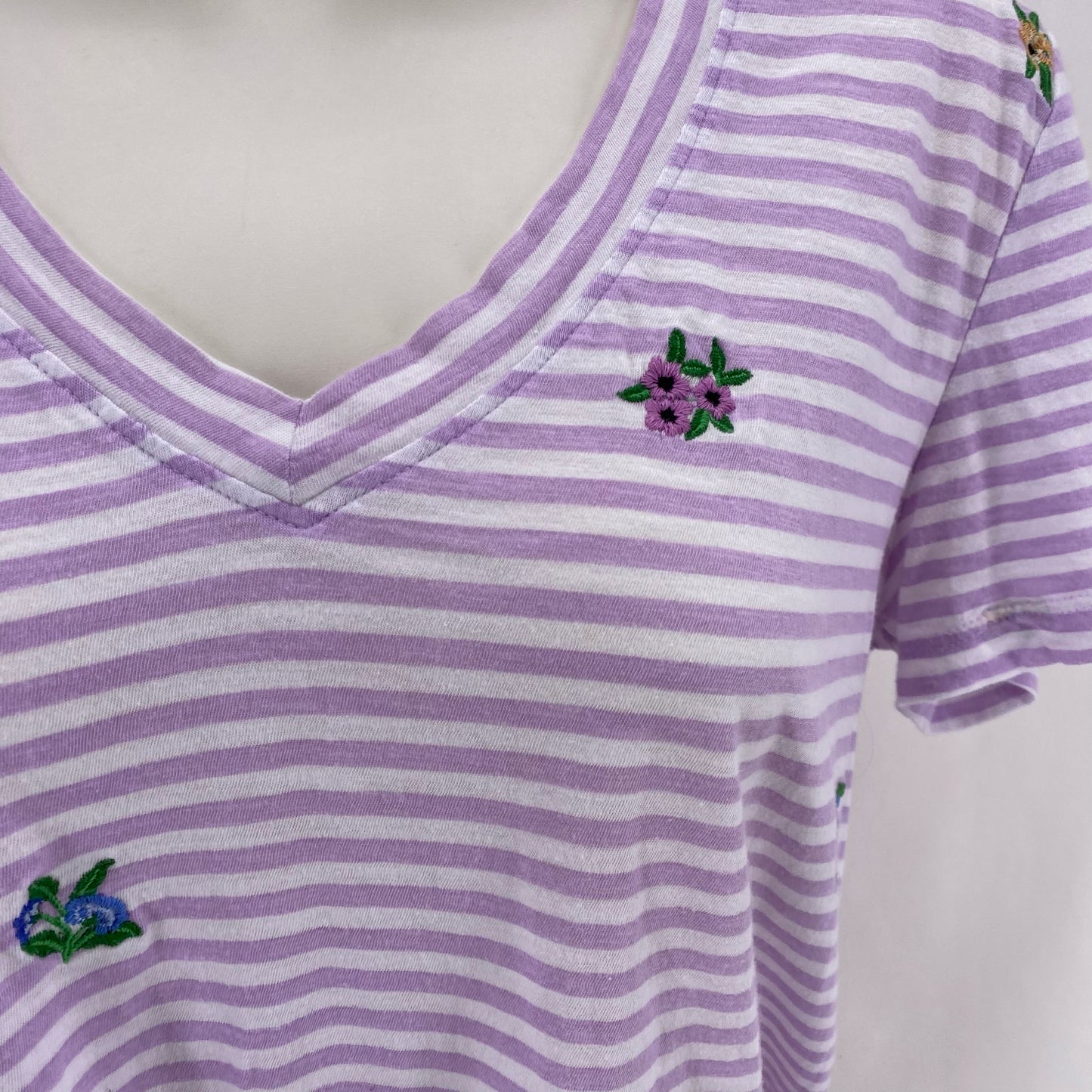 Size M LOFT Stripe Shirt