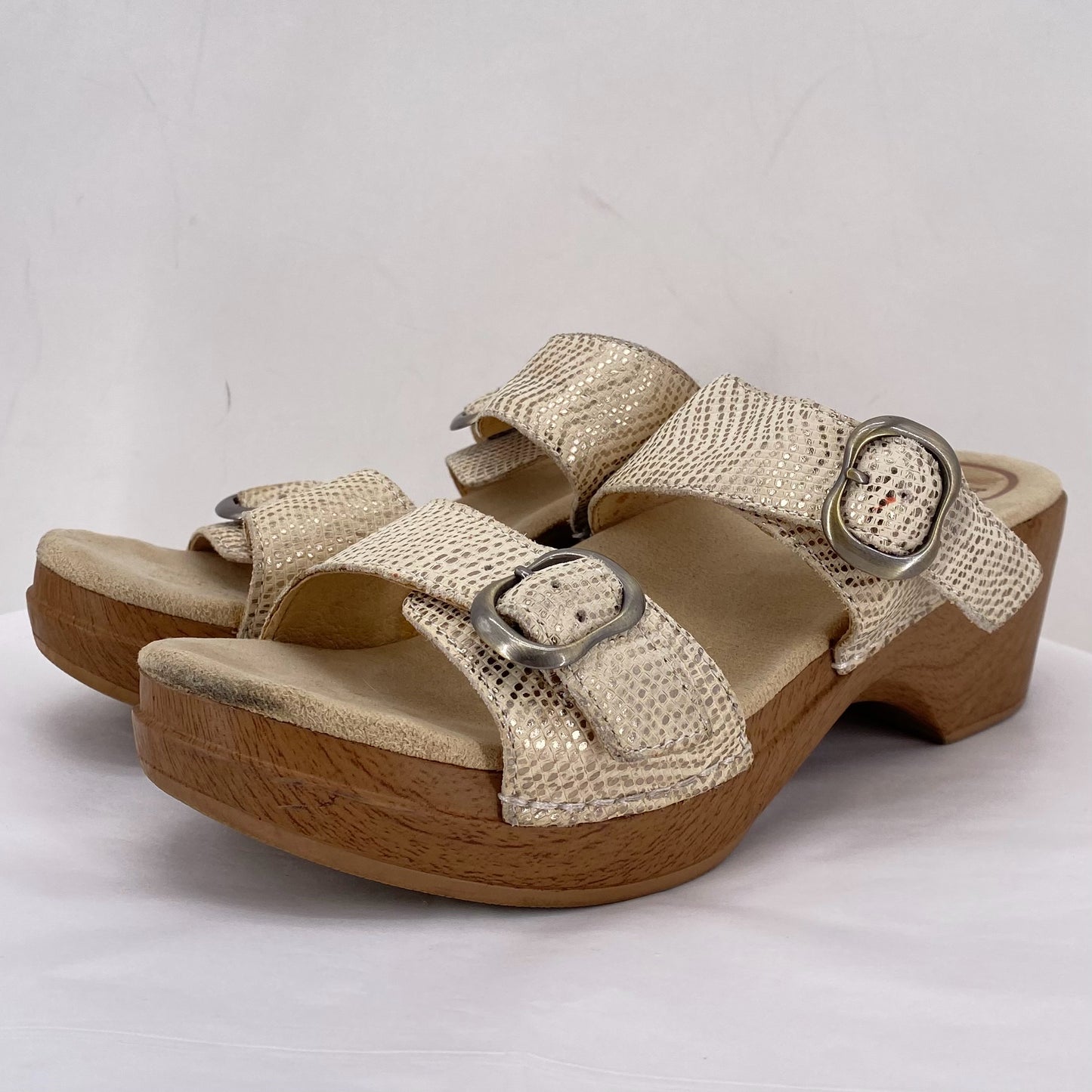Beige W Shoe Size 40 DANSKO Sandals