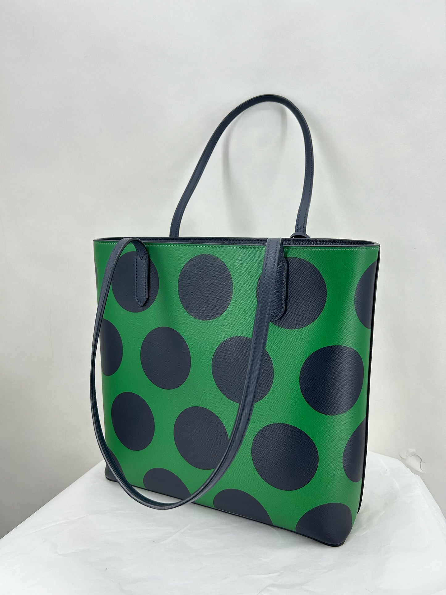 GREEN/NAVY KATE SPADE Tote