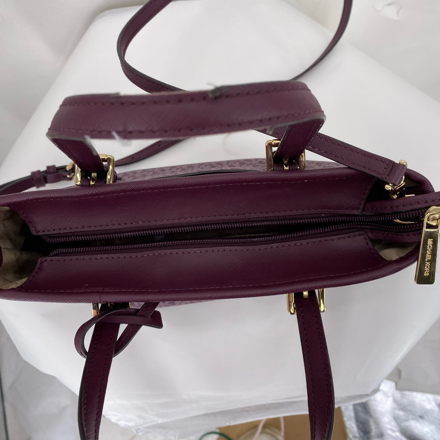 Purple MICHAEL KORS Cross-body