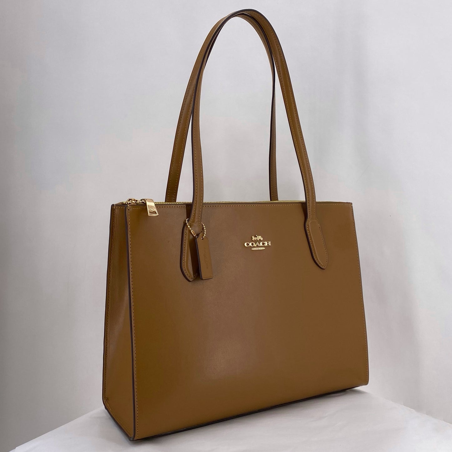 Camel COACH Tote