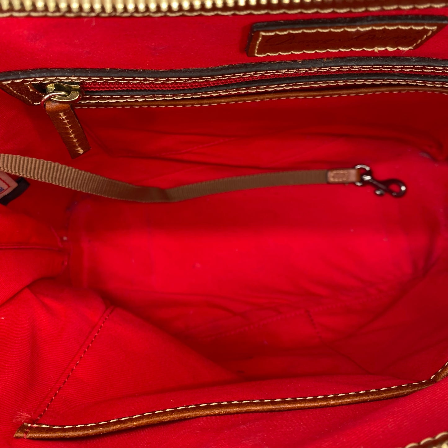 Navy DOONEY & BOURKE Leather Satchel