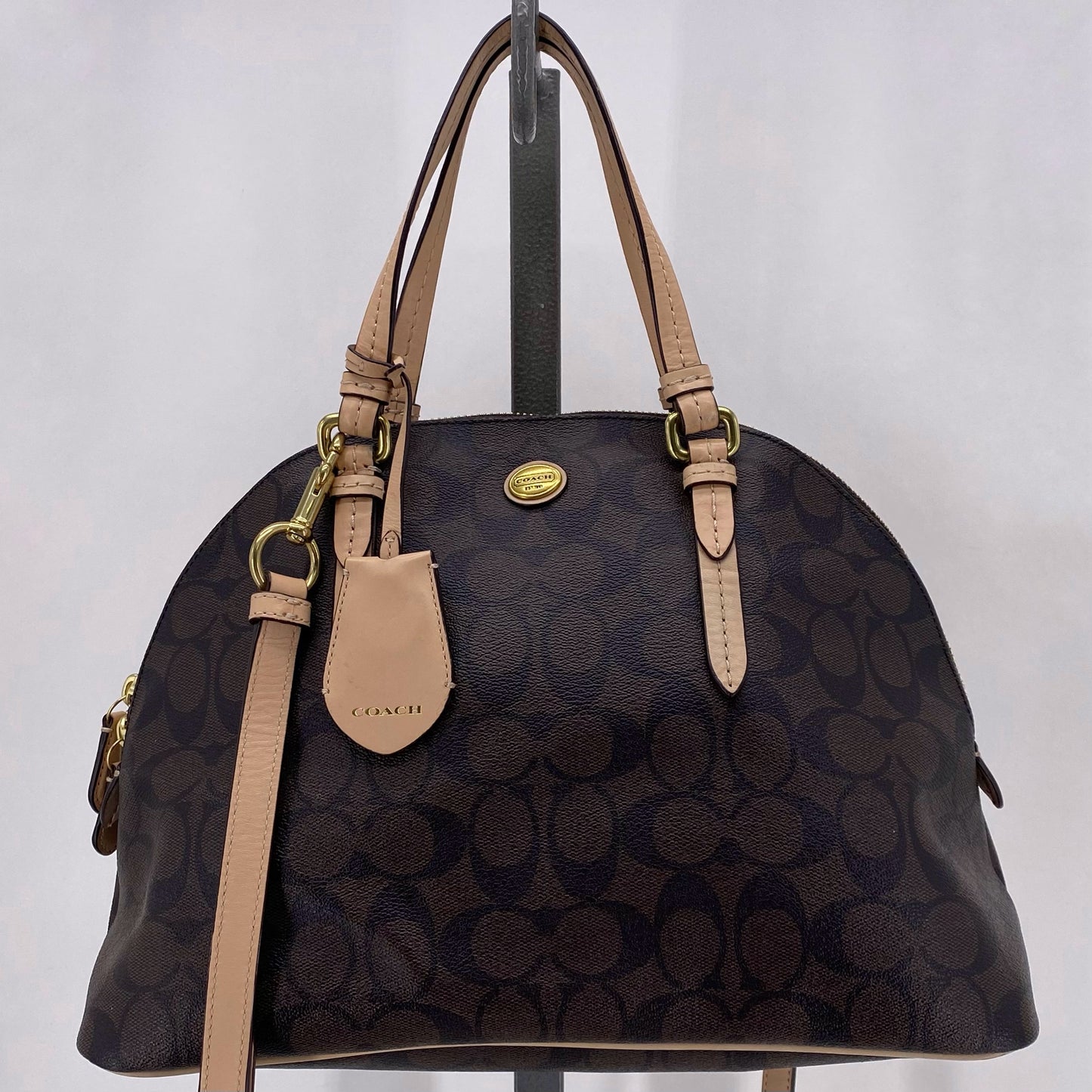 DARK BROWN COACH Satchel