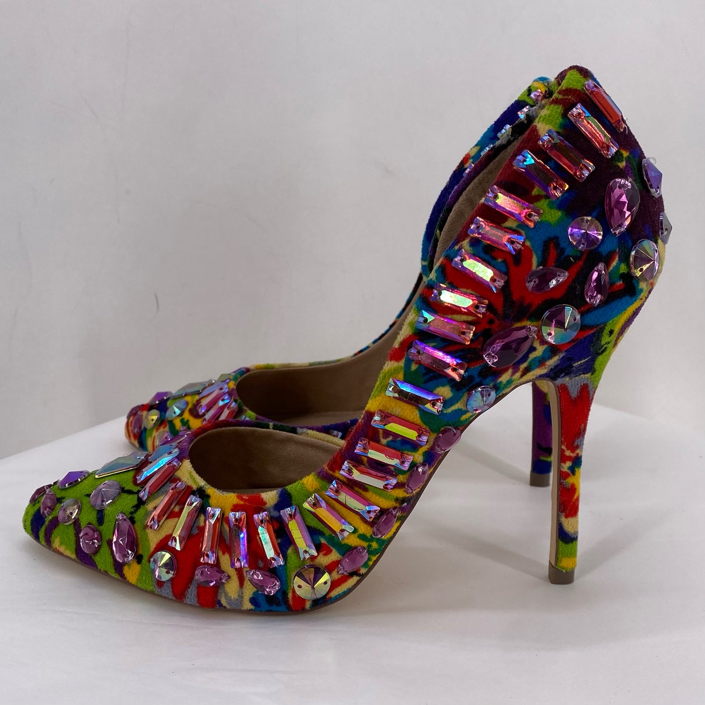 Multi-Color W Shoe Size 8 STEVE MADDEN Heels