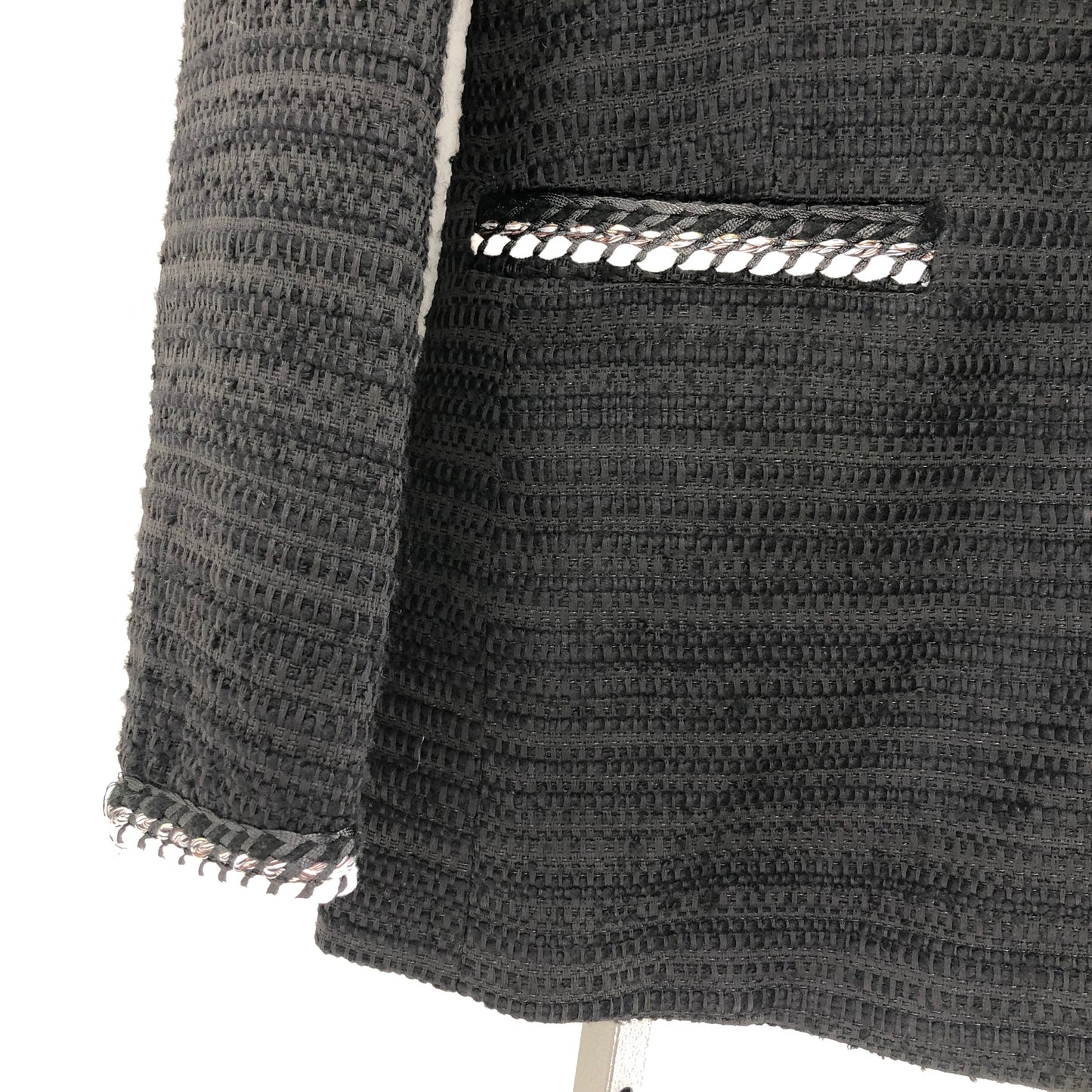 Size M ZARA BASIC Tweed Jacket