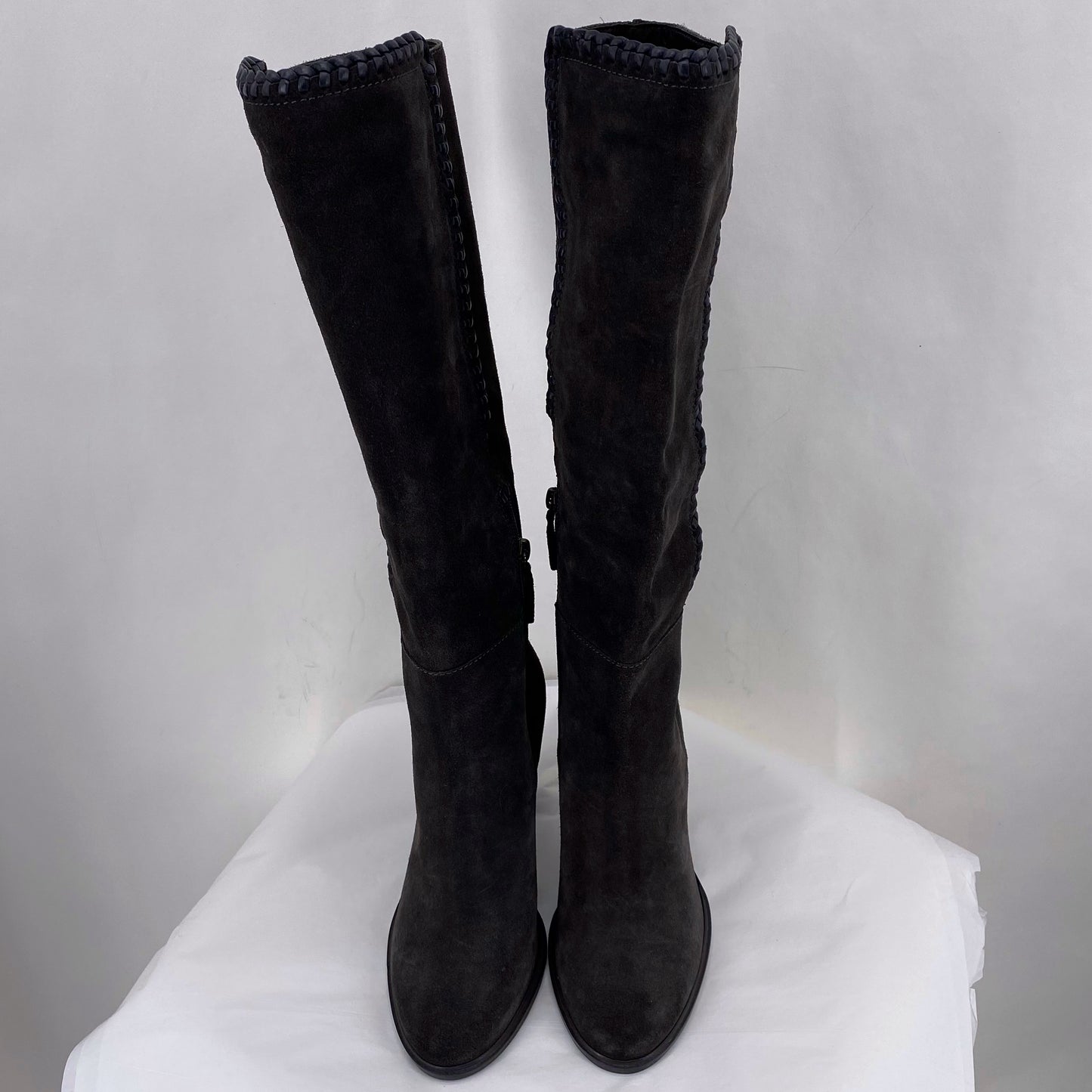 DARK GRAY W Shoe Size 8.5 FRYE Boots