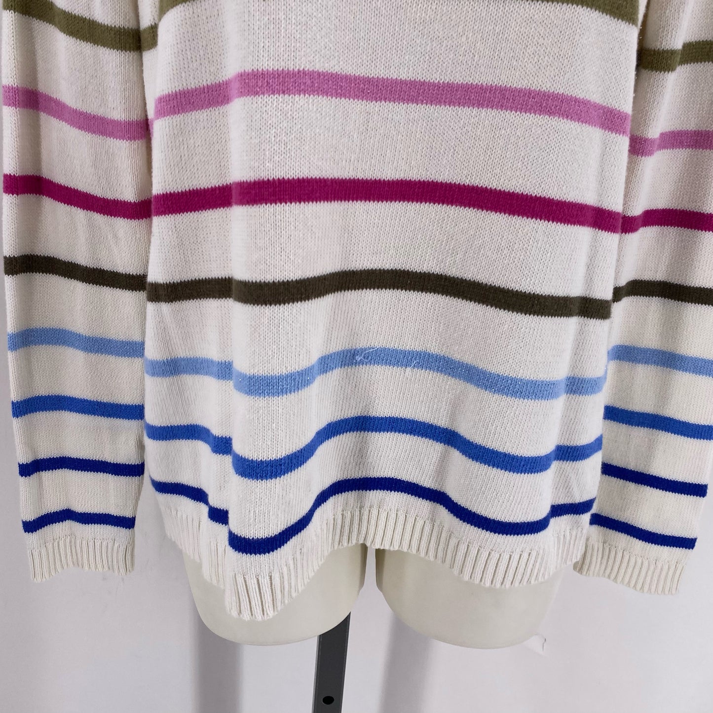 Size S TALBOTS Stripe Sweater