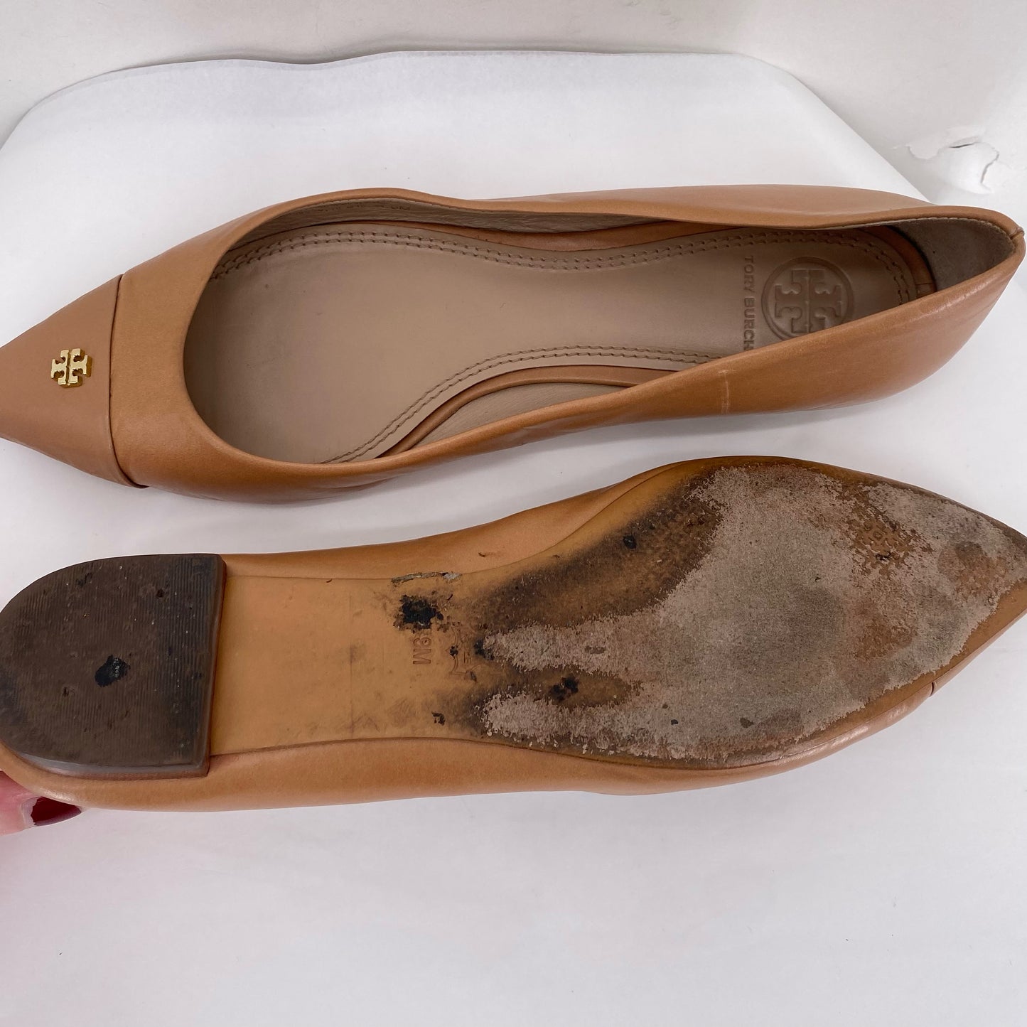 Nude W Shoe Size 9 TORY BURCH Flats