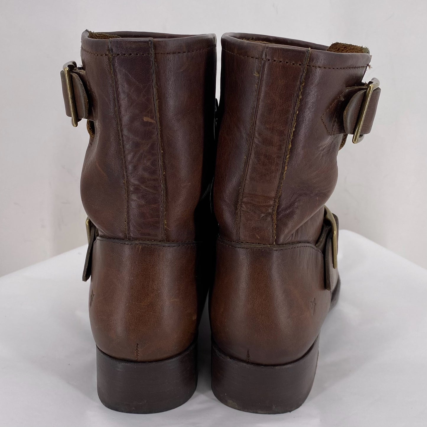 BROWN W Shoe Size 8 FRYE Boots