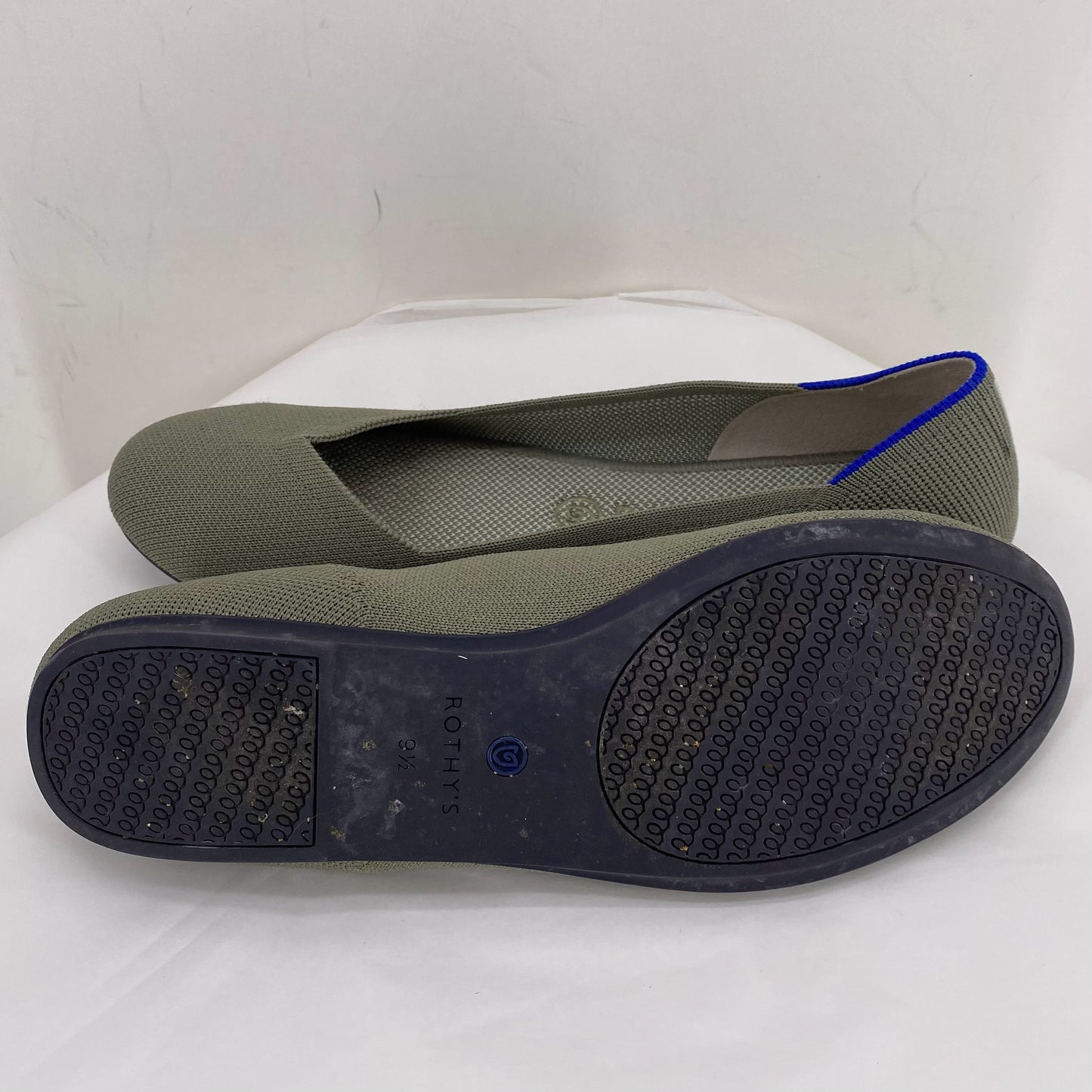 SEAFOAM W Shoe Size 9.5 ROTHY'S Flats