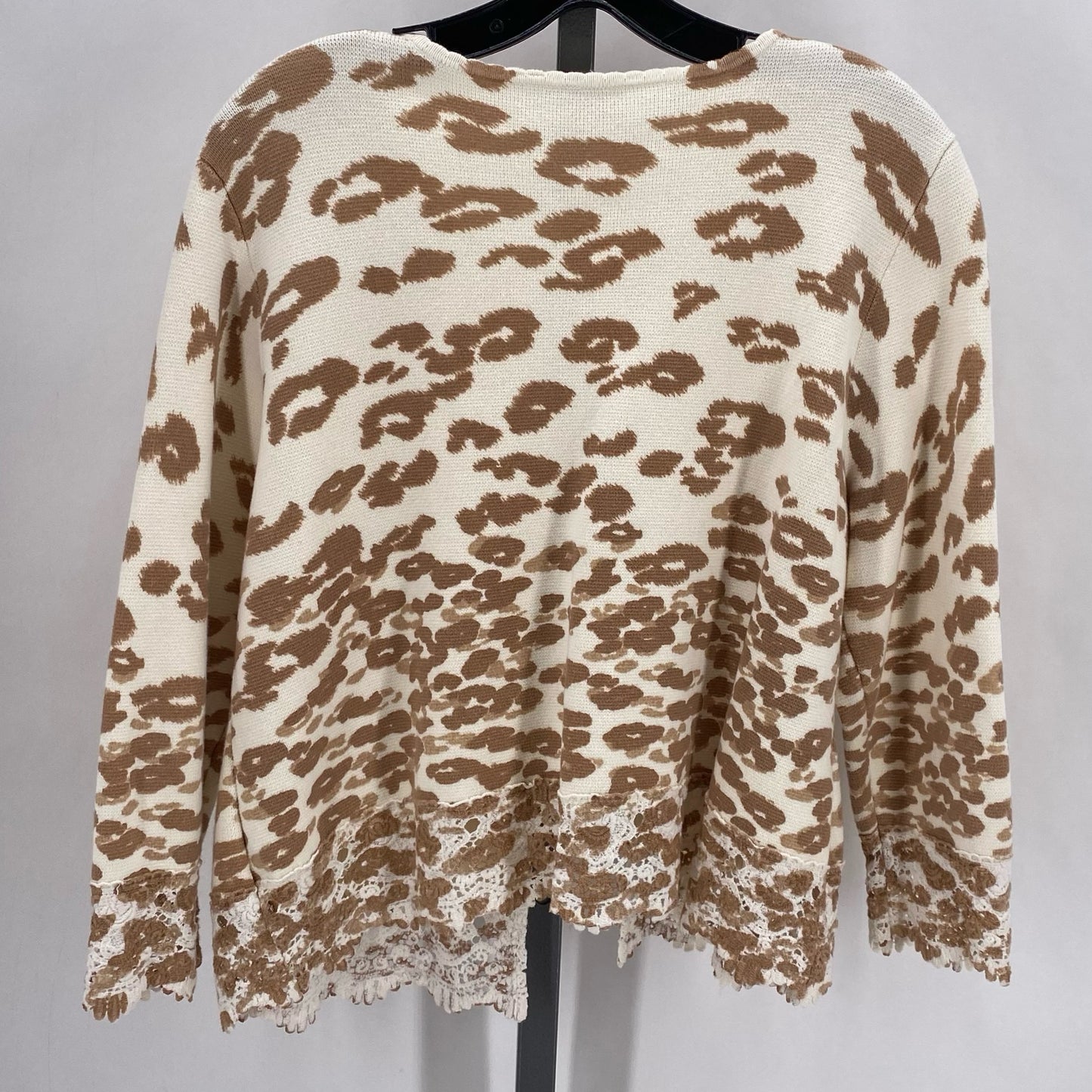 Size XL CHICO'S GIRAFFE Cardigan